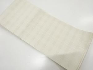 格子模様織り出し　浴衣帯